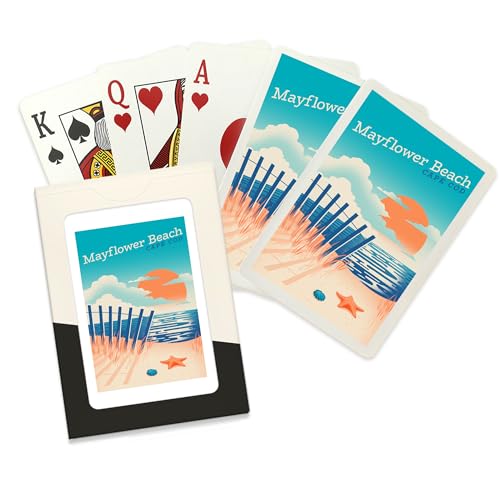 Lantern Press Cape Cod, Set 52 Naipes Poker