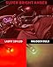 LASFIT 921 912 LED Bulb Red, Third Brake Center High Mount Stop Light, Canbus Error Free T15 906 904 W16W LED Bulb Red 3rd Brake Lights For Cars/Truck, 300% Bright, Pack of 2