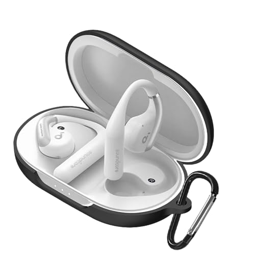 BUITFOU For Anker Soundcore AeroFit P[X AeroFit یJo[ AeroFit P[X _炩 VR h~ LYh~ ϏՌ ho y [d\ Jrit h~(ubN)