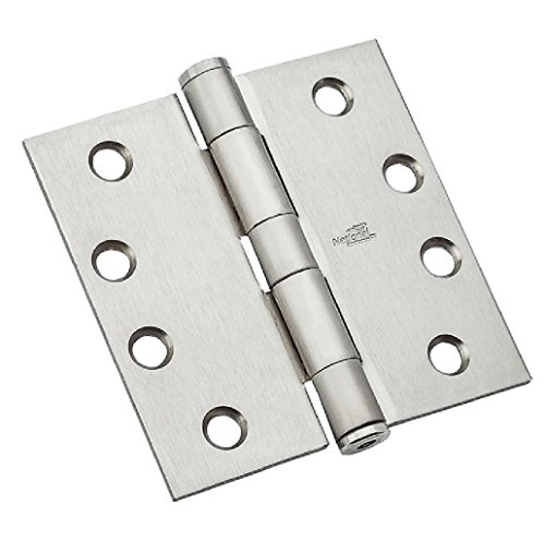 Charnière de précision National Hardware N236-128 4 pouces en chrome satiné - 3