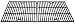 Music City Metals 61192 Matte Cast Iron Cooking Grid Replacement for Select Gas Grill Models by Kenmore, Kmart and Others, Set of 2