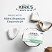 Kirk's Castile Bar Soap for Men, Women & Children - Made with Premium Coconut Oil, Sensitive Skin Formula, Vegan, Non GMO, Aloe Vera, 4 oz. Bars 6 Pack