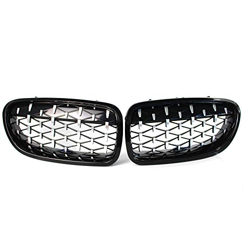 Grilles de calandre F10 F18 noir brillant Meteor pour Série 5 10-17