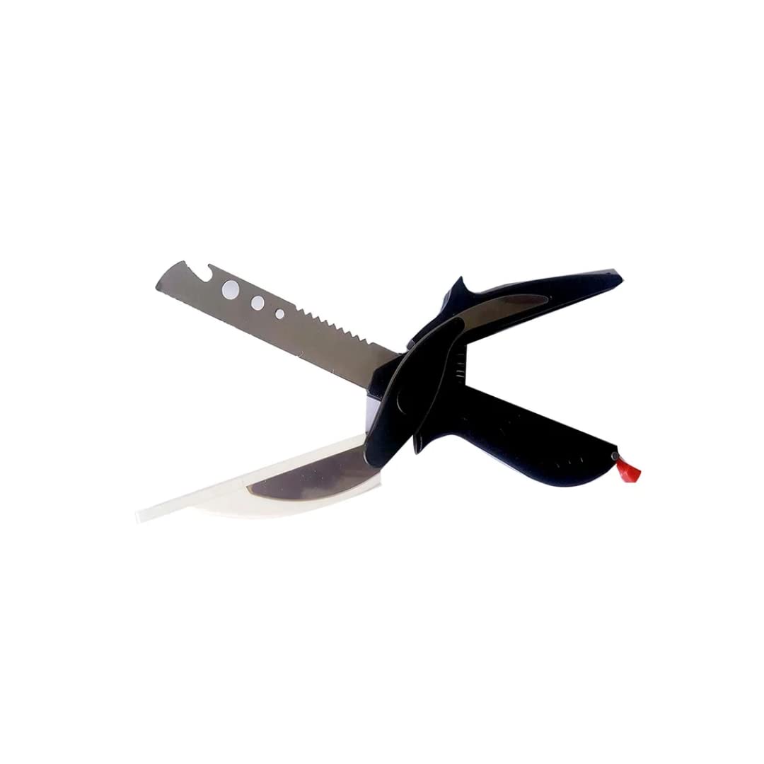 Buy Suzec 2in1 Steel Smart Clever Cutter Kitchen Knife Food Chopper