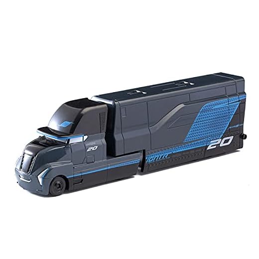Pixar Cars 2 3 Toys Mack Onkel Truck Collection Blitz McQueen Jackson Storm 1:55 Diecast Modell Auto Spielzeug für Kinder Geschenke (Farbe : Jackson Storm Truck)