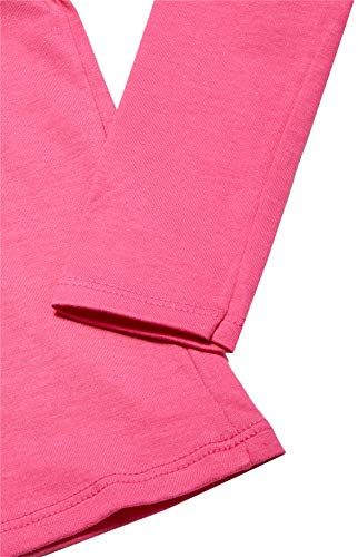 Blusa Manga Longa em Cotton, Up Baby, Meninas, Framboesa, 6