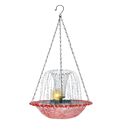Bassin d'eau pour oiseaux à pompe solaire autonome - 8