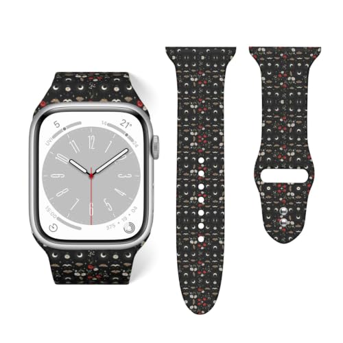 SVEFDOC Women Mens Soft Daisy Silicone Watch Band