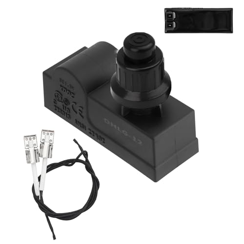 BBQration DHLG-12 Grill Igniters for Charbroil Ignitor Replacement Kit 2 Outlets AAA Battery Push Button Electronic Ignition Module with Wires Grill Ignitor for Charbroil Grill Igniter Replacement