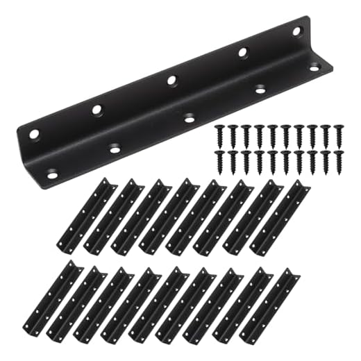 Heavy Duty Metal Shelf Brackets Set