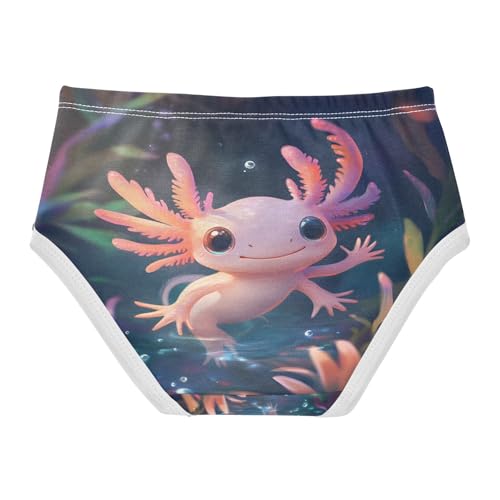 Cute Axolotl Undersea Toddler Girls's Underwear 2T 202b88402
