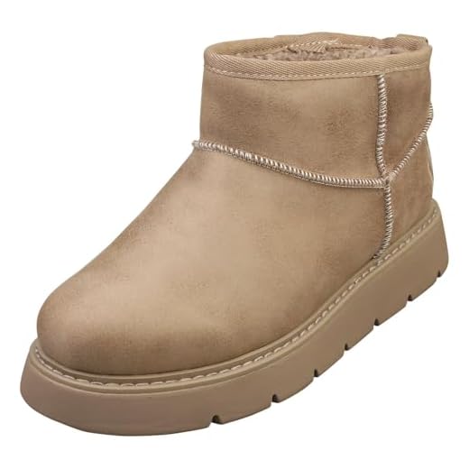 Skechers Keepsakes Lite, Botas Cortas al Tobillo Mujer, marrón, 39 EU
