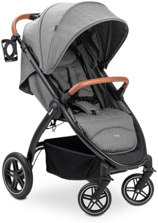 hauck Uptown Melange Gray Lightweight Pushchair up to 22 kg | Bab...