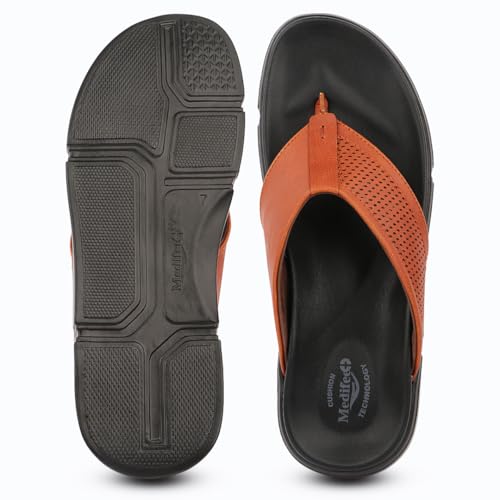 Image of Medifeet SoftWalk Men's Orthopedic Slippers | Soft Comfortable Cushion Sole