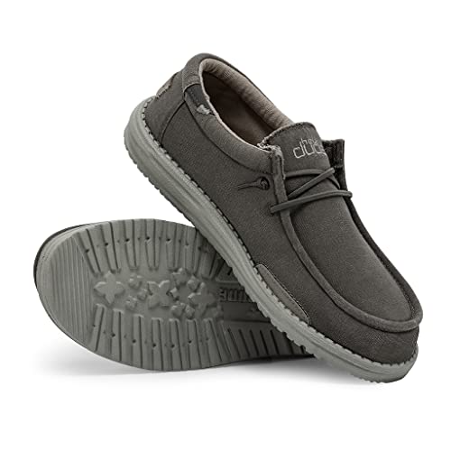 Hey Dude Men's Wally Wash | Men’s Shoes Lace Up Loafers Comfortable & Light-Weight3
