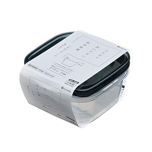 Amazon｜保存容器 楽ちんパック スクエア 容量270ml クリアー