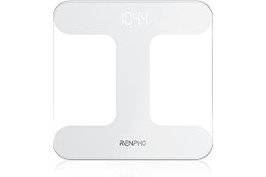 RENPHO Smart BMI Scale, Digital Bathroom Scale with LED Display and Health...