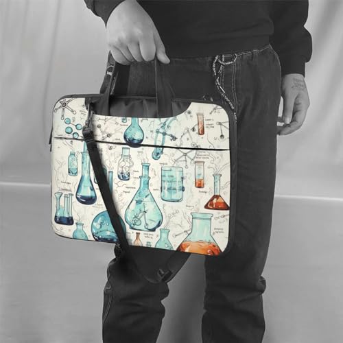 Bolso maletín estampado para laptop unisex miniatura 2