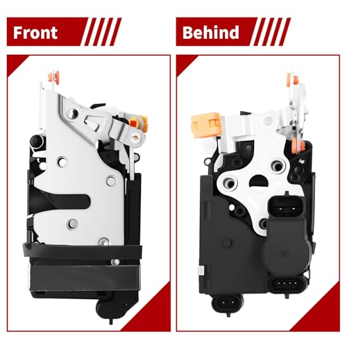 Image of Nakkaa Front Driver Side Door Lock Actuator Compatible with Silverado Sierra Escalade Suburban Tahoe 2001-2006 15110643 931318 15053681 15068499 ‎931-318 Latch Left