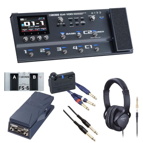 BOSS/GX-100 Guitar Effects Processor[R݂ɃTEhCNZbg] FS-6 + EV-30 + BT-DUAL