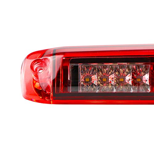 Dantoo LED Third Brake Lights Tail Lights High Mount Stop Lights For 1999-2006 Chevy Silverado&GMC Sierra