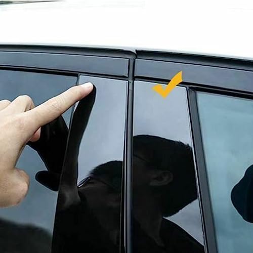 Película de ajuste antiarañazos para pilar de puerta de BMW Serie 5 F10 (modelos 2011-2017) 3