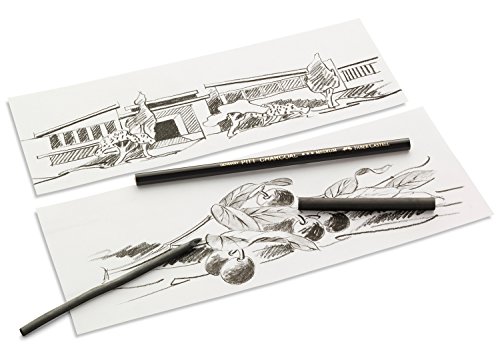 Lápiz artísticos Faber-Castell PITT Monochrome negro miniatura 3