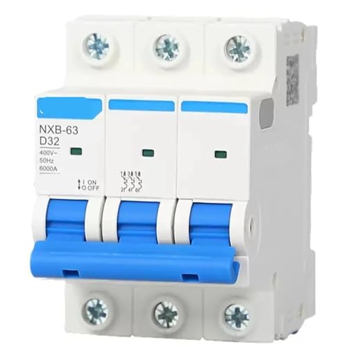 Mini-disjoncteur NXB-63 D 3P pour tableau électrique domestique