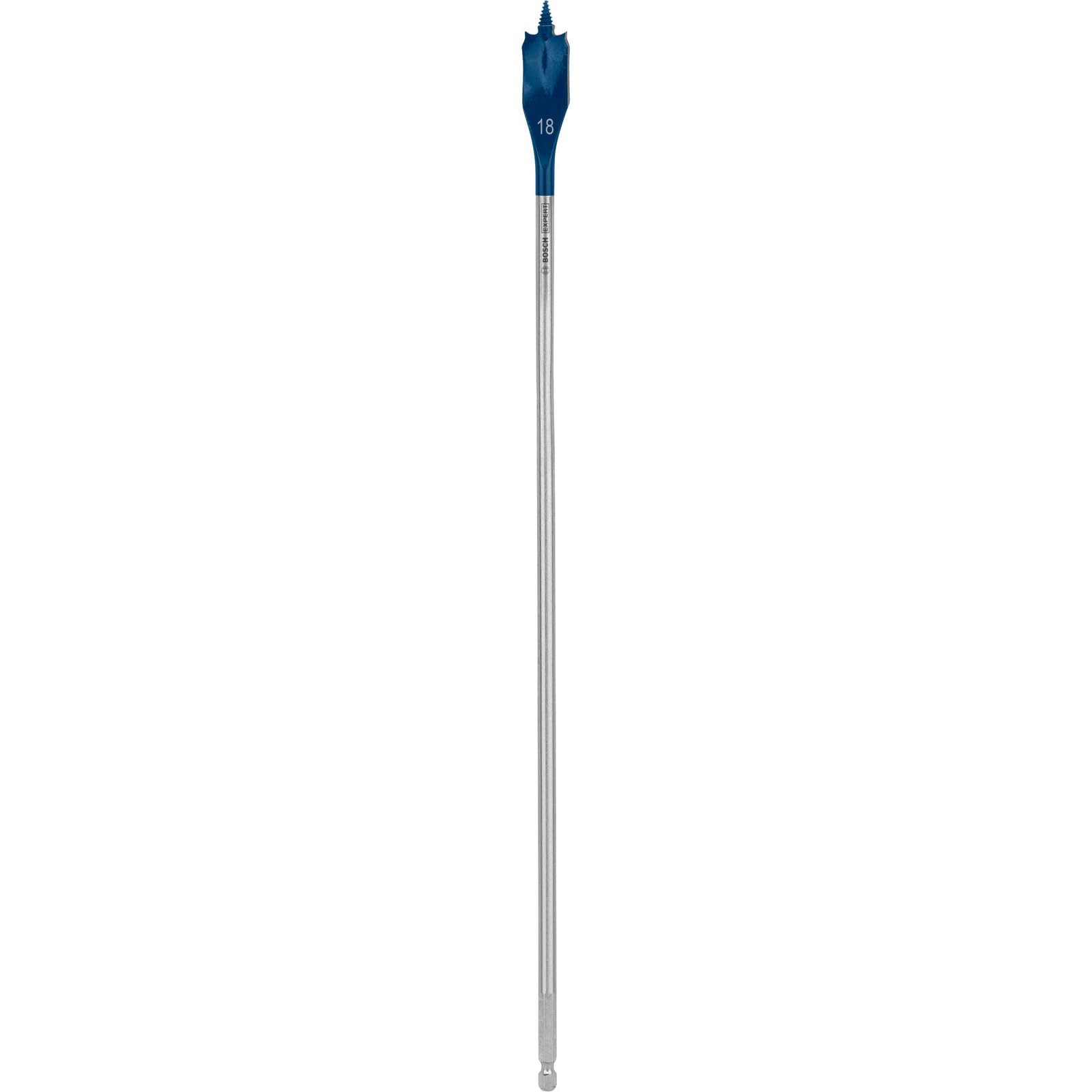 Bosch Expert SelfCut Speed Flat Drill Bit 18 x 400 mm, 1/4 in Hex