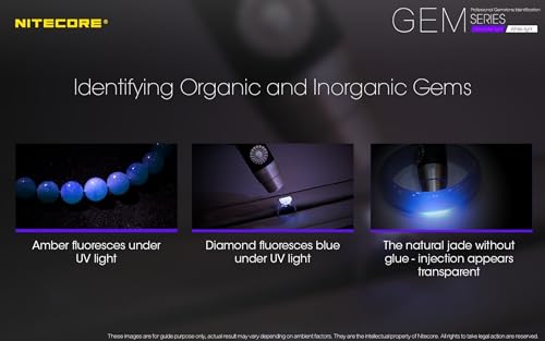 Nitecore GEM8 lámpara espeleología para guías que buscan luz frontal gris unisex 6