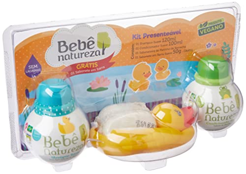 Kit banho bebê natureza
