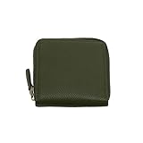 Joy Susan Women's Fashion Wallet Palmer Square Zip Around Wallet Hand Bag - Dark Olive