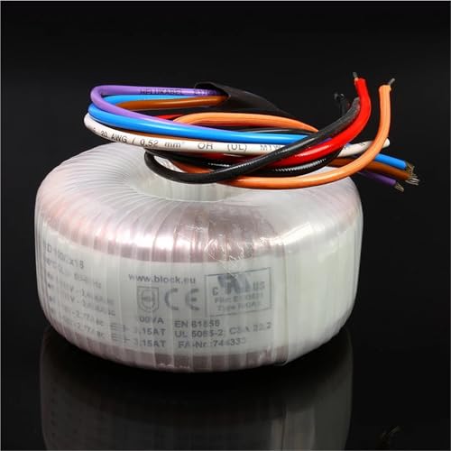 Transformateur toroïdal double bloc 15V contre les interférences