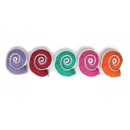 Image of Lily Sugar 'N Cream The Original Solid Yarn, 2.5oz, Medium 4 Gauge, 100% Cotton - Hot Pink - Machine Wash & Dry (Pack of 2)