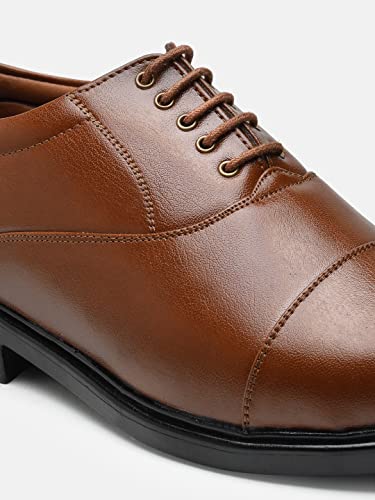 Image of Action-OFFICE-21 Synthetic Leather Stylish & Comfortable Office Formal Shoes Foe Men
