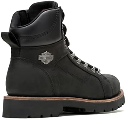 Harley-Davidson Men's Windon Mid Calf Boot, Black, 9.5 | Image 2