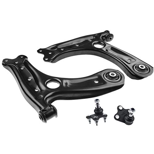 Kit 2 Bras De Suspension Avant Gauche/Droit Frankberg - Compatible Audi A1, VW Polo, Seat Ibiza, Skoda Fabia