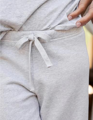 HangNiFang Womens Slouchy Lounge Sets 2 Piece Outfits Long Sleeve Pullover Sweatsuits Set with Pockets3