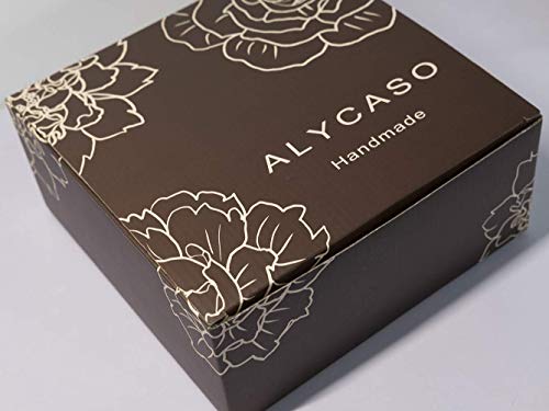 Alycaso Peony Ceramic Flower Wall Décor Artificial 3D Flower Wall Art For Living Room Home Hallway Bedroom Kitchen Farmhouse Bathroom Dining Room, Caesious, 7.08 Inch #TOP7