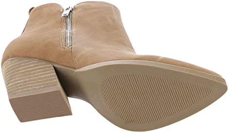 DV Dolce Vita Womens Kiki Ankle Boot, Tan, 7.5 US | Image 2