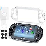 Hartschalen-Schutzhülle für Sony PlayStation PS Vita Slim PSV 2000 PCH-2000 Konsole, ultraklar,...