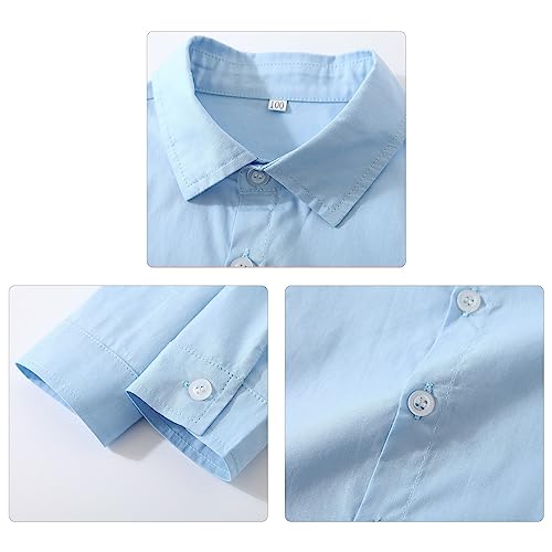 Image of Volunboy Toddler Suit Boys Formal Wedding Guest Dress Outfit | graduation dress clothes, gentleman ring bearer bowtie outfit, back-to-school pants set, birthday photoshoot dressy outfit