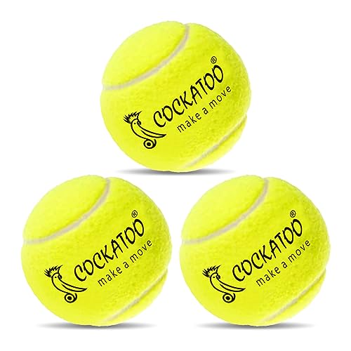 Cockatoo Rubber Cricket Ball 3-Pack 120g