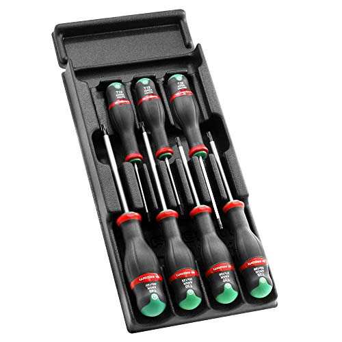 Facom MOD.ATXR Modules de 7 TOURNEVIS PROTWIST® pour vis TORX PLUS® Tamper Resistant en plateau thermoformé - 840g