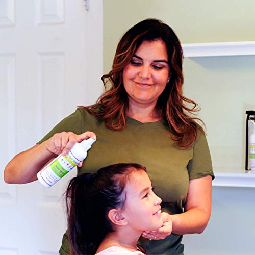 Mint Spray Head Lice Repellent | Prevention | Naturally Formulated With Essential Oils 8 Fl Ounces | Treats 1-2 People #TOP1