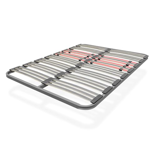 amuéblate Online - Somier Multiláminas Extra Resistente con Reguladores Lumbares de 150 x 200 máximo Confort y adaptabilidad