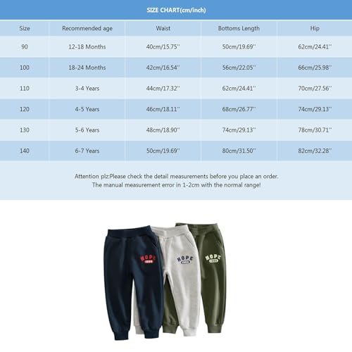 Boys Cargo Pants Cartoon Print Long Sports Trousers Fleece-Lined Comfort Winter Wear for Children3