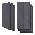 UMIACOUSTICS 6 Packs Acoustic Panel,47.2 x 23.6 Inches Decorative Sound Proof Panel for Office,Home Theater,Studio, Heather Grey