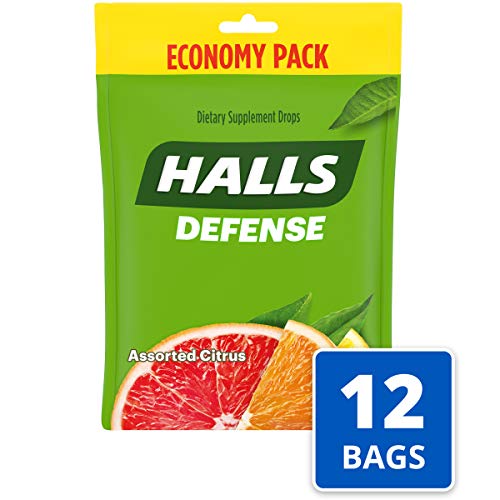 Halls Defense Citrus Vitamin C Drops - 960 Drops 80 Count (Pack Of 12) #TOP1
