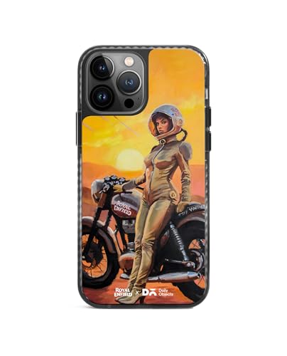 Image of DailyObjects The Future is Classic Stride 2.0 Magnetic Case Cover Compatible with iPhone 14 Pro Max | Wireless Charging Slim Back Cover | 2 Layer Edge Protection & Shockproof